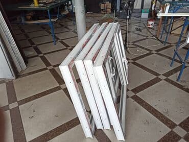 Кургаткычтар: Пластиковые окна из 3_ёх, 4_ёх и 5_ти ПВХ профиля. Цвета: Белый — 6