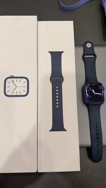retina: Apple Watch Series 7 (GPS), 45 мм, цвет Midnight Blue Характеристики — 2