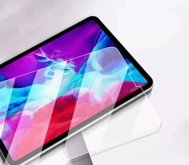 защитные пленки для планшетов apple ipad 2: Защитное стекло Wiwu 12.9д Ipad Tempered Glass protector iVista 2.5D — 1