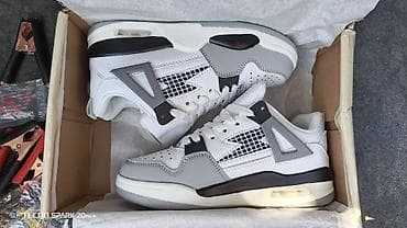 ray ben: Кроссовки, 36, Air Jordan, Новый, цвет - Серый — 1