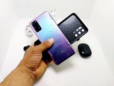 z fold 2: Samsung Galaxy S20 Plus, Б/у, 128 ГБ, цвет - Синий, 1 SIM, 2 SIM, eSIM — 8