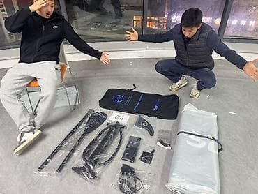 для лодки: Надувной SUP-набор SurfWave (полный комплект для сапсерфинга) аренда — 3