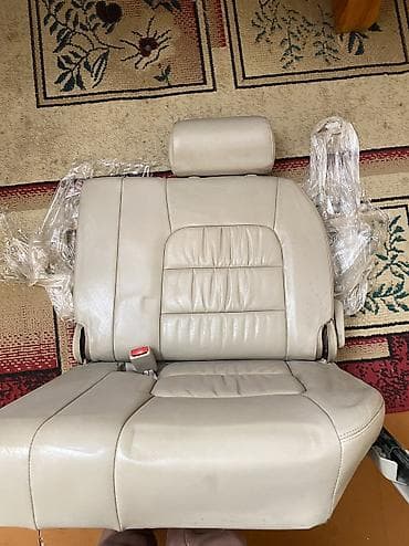 задний ряд сидений: Комплект сидений, Кожа, Lexus 2004 г., Б/у — 5