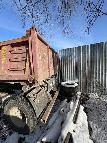 daf tandem: Прицеп, Самосвал, Б/у — 7