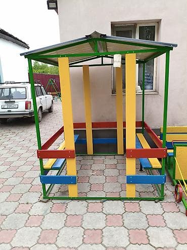 Детский мир: Детские качели, Балансир Для улицы, Металл, Новый — 8