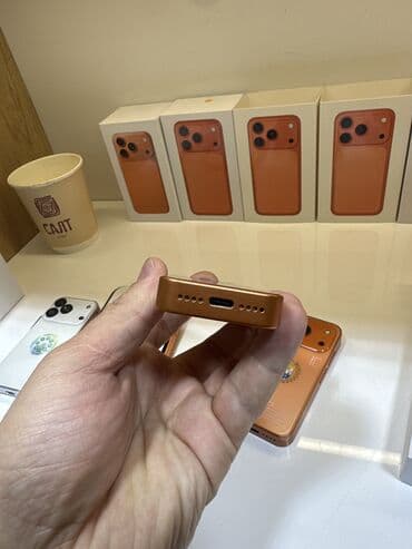 ıphone 13 pro max: IPhone 17 Pro Max, Новый, 16 ГБ, Желтый, Чехол, Кабель, Коробка, 100 % — 9