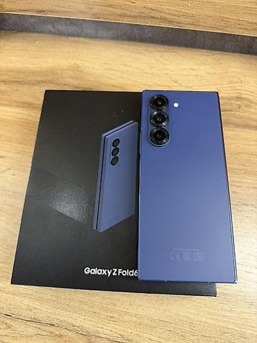 Samsung Galaxy Z Fold6, цвет синий. Ключевые особенности: - Складной at lalafo.kg Samsung Galaxy Z Fold6, цвет синий. Ключевые особенности: - Складной