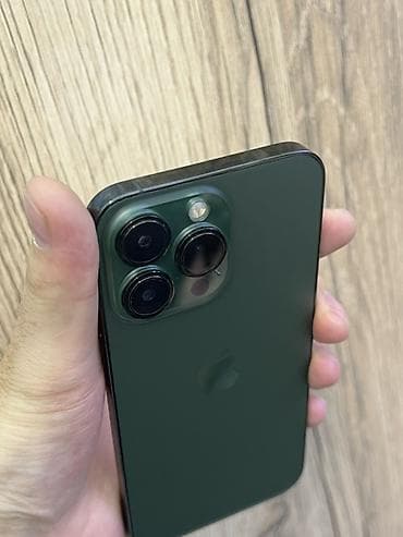 9000 iphone: IPhone 13 Pro, Б/у, 128 ГБ, Зеленый, Чехол, 87 % — 5