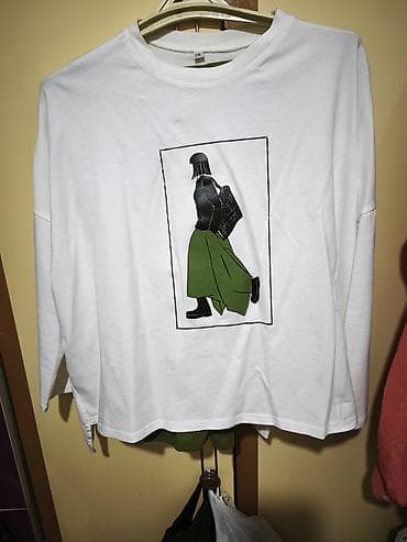Футболка, Оверсайз, Трикотаж, Жаңы, 2XL — 7