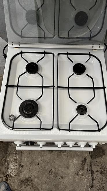 электроплиты настольные: Газовая плита с электродуховкой, состояние среднее, работает все — 5