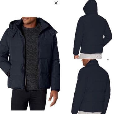 Киреге берилүүчү кийимдер: COLE HAAN. Пуховик на молнии с капюшоном.Прочная и теплая пуховая — 2