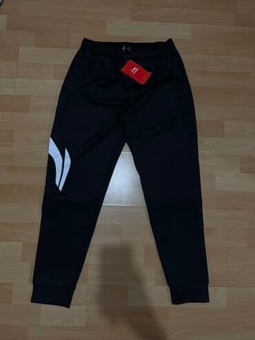 оборудование для нижнего белья: Мужские брюки, M, L, Li-Ning, Новый, цвет - Черный, Самовывоз — 1