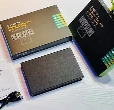 bluetooth keyboard: Клавиатура, Ножничная, Bluetooth подключение — 4