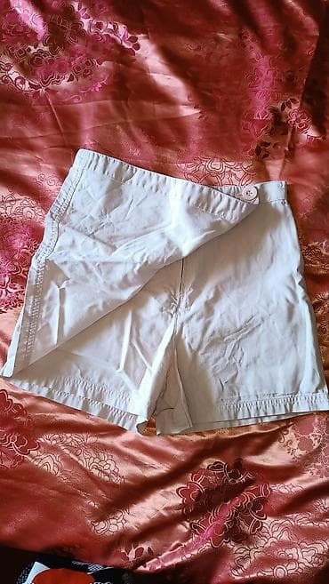 юбки для девочек: Джинсы и брюки, цвет - Розовый, Б/у — 4