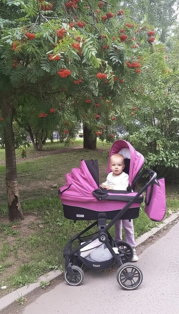 прогулочные коляски для детей инвалидов: Балдар арабасы, түсү - Кызгылт, Колдонулган — 1