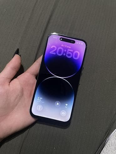 iphone 15й pro реплика реплика: IPhone 14 Pro, 128 ГБ, Deep Purple, Защитное стекло, 75 % — 3