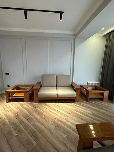 мебель в гостинную: Комплект мягкой мебели, Б/у, Самовывоз, цвет - Бежевый — 2