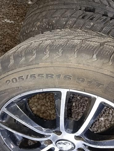 215 65 16 с: Колеса в сборе 205 / 55 / R 16, Зимняя шипованная, Комплект, Литые — 3