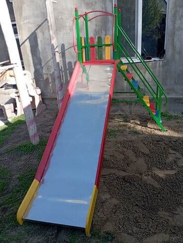 домик для: Детские горки. Для малышей и детей постарше. Для детских садов и — 9