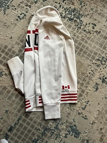 nike tech: Спортивная толстовка-олимпийка с капюшоном Team Canada - Бренд — 3