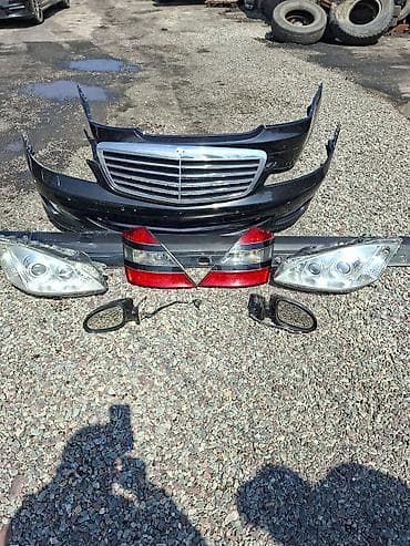 инструмент кузовной: Бампер Mercedes-Benz, Б/у, Оригинал — 1