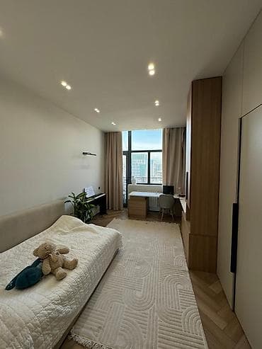 парковая: 4 комнаты, 170 м², Асанбай мкр Элитка, 12 этаж, Дизайнерский ремонт — 10