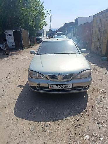 Унаа сатуу: Nissan Primera: 2001 г., 1.8 л, Кол менен иштөөчү, Бензин, Седан — 2