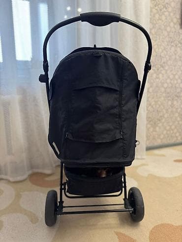 Коляски: Коляска, Другой бренд, цвет - Черный, Б/у, Самовывоз — 3