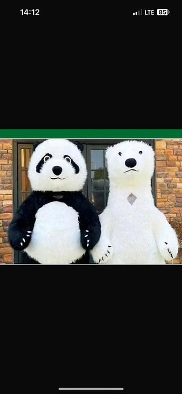 Ростовая кукла, Медведь at lalafo.kg Ростовая кукла, Медведь