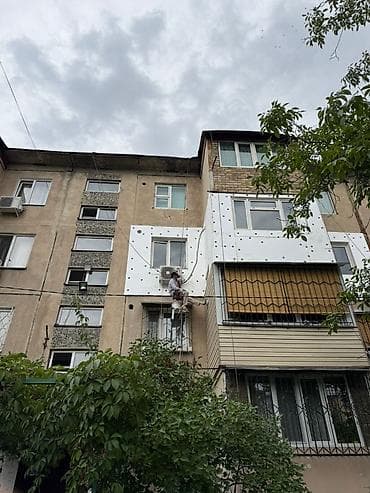 ремонт крыши многоквартирного дома бишкек: Утепление и ремонт фасадов методом промышленного альпинизма. Что — 10