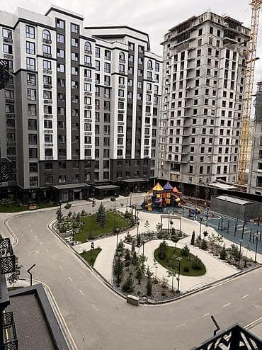 Квартиры: 3 комнаты, 108 м², Асанбай мкр Элитка, 5 этаж, ПСО (под самоотделку) — 1