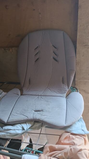 прогулочная коляска peg perego: Балдар арабасы, түсү - Кызгылт көк, Колдонулган — 4