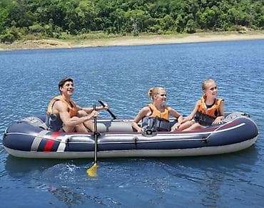 водный аппарат: Лодка Bestway "Treck X3" надувная трехместная 307х126х39см, до 270 кг — 5
