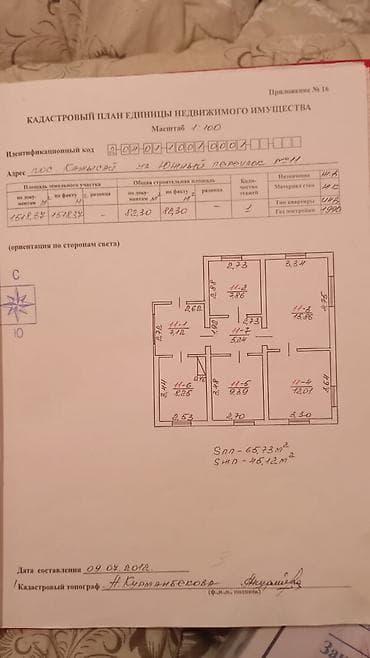 продаю дом таласе: 15 соток, Для строительства, Красная книга — 2
