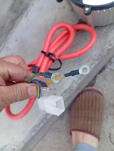 суу насос бу: Электродвигатель с редукторным валом и комплектом проводки - Тип — 4