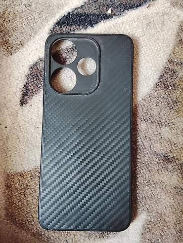 xiaomi 12 т: Чехол для смартфона с карбоновым рисунком (черный) - Форм‑фактор — 1