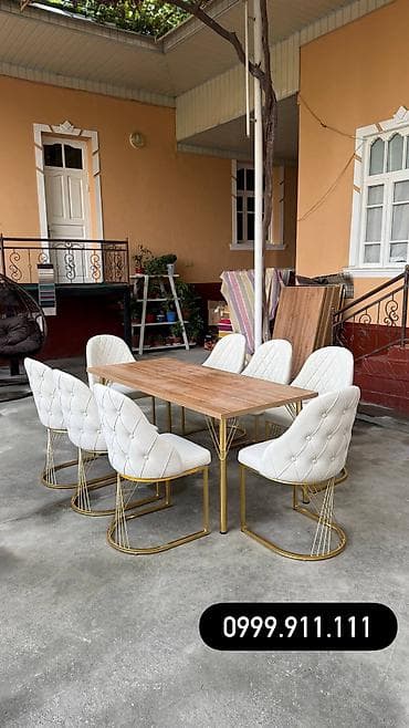 элитная посуда в бишкеке: Стол и стул для кафе, Новый, Бесплатная доставка — 3