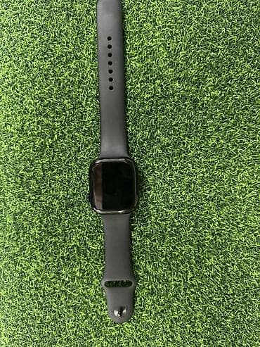 apple watch 5 40: Смарт-часы Series 11, размер 46 мм, цвет черный. - Корпус с изогнутым — 1