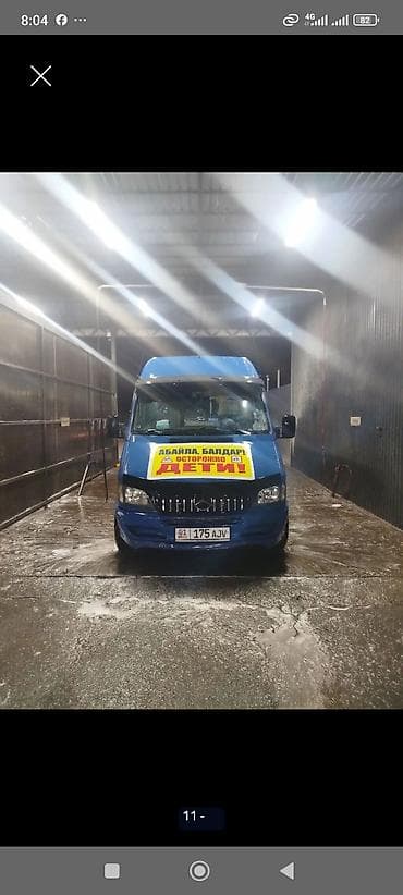 стекло спринтера: Mercedes-Benz Спринтер: 2001 г., 2.7 л, Ручные, Дизель, Бус — 4