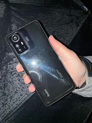 Redmi, Redmi Note 12S, Б/у, 128 ГБ, цвет - Черный, 2 SIM