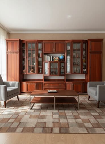 прихожку мебель: Шкаф для одежды, Б/у, Дерево — 1