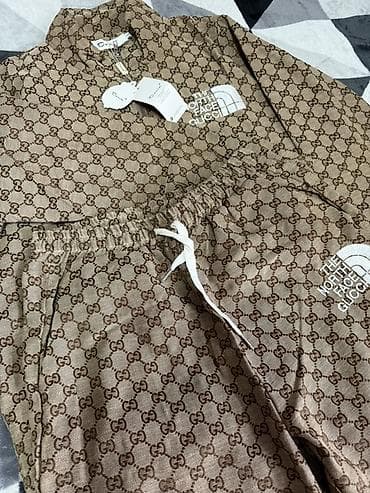 samsung pen: Абсолютно новый Женский Костюм спортивный с монограммным принтом GG — 1