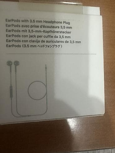 авто рации: Apple EarPods с 3,5‑мм разъёмом (Headphone Plug) - Фирменные — 1