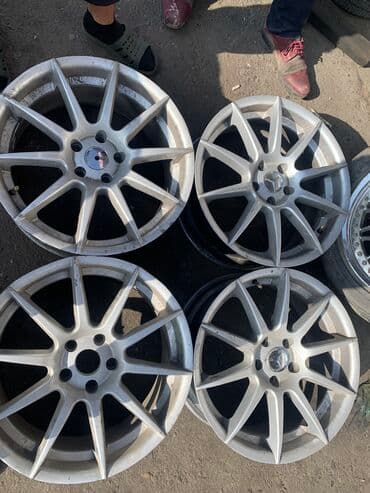 diski24_oil: Литые Диски R 18 Mercedes-Benz, Комплект, отверстий - 5, Б/у