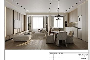 Квартиры: 2 комнаты, 85 м², Элитка, 7 этаж, Дизайнерский ремонт — 7