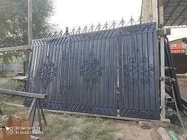 калитка металлическая: Кованые распашные ворота из металла с калиткой размери 440 бийиги 250 — 3