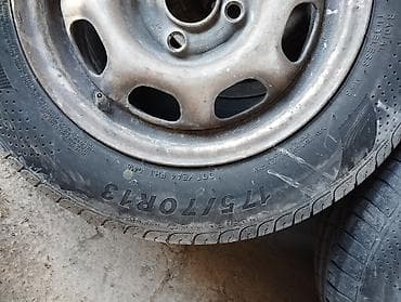 175 70 14 летние шины: Колеса в сборе 175 / 70 / R 13, Лето, Комплект, Легковые, Железные, отверстий - 4 — 4