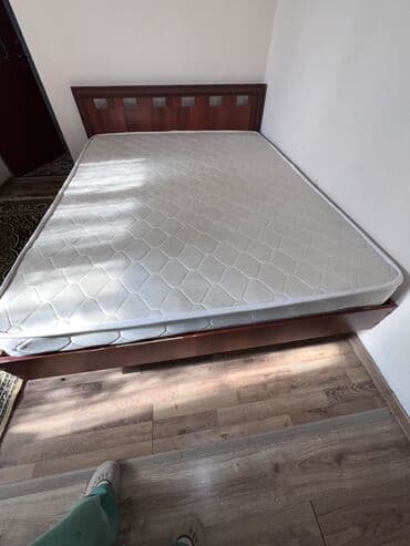 кровать двуспальная с выдвижными ящиками: Адрес Ак-ордо 1 очень срочно продается двухспальные кровать Хороший — 3