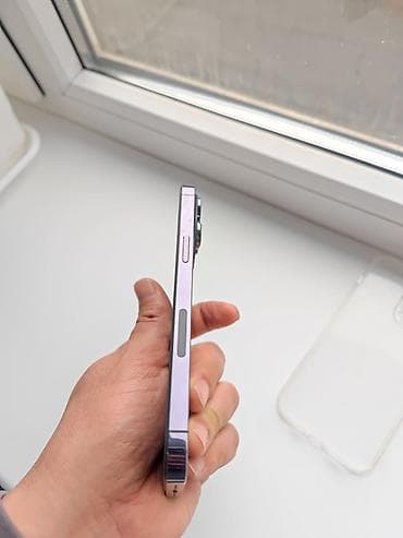 iphone red 7: IPhone 14 Pro, Б/у, 256 ГБ, Deep Purple, Чехол, 100 % — 6