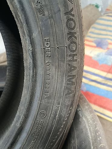 Шины: Шины 215 / 60 / R 17, Лето, Б/у, Комплект, Легковые, Япония — 4